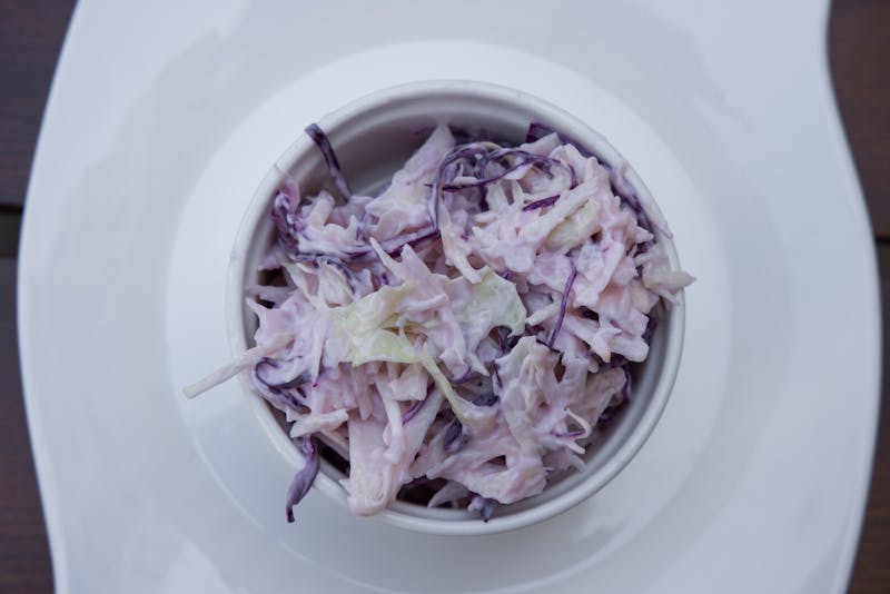 Coleslaw side dish